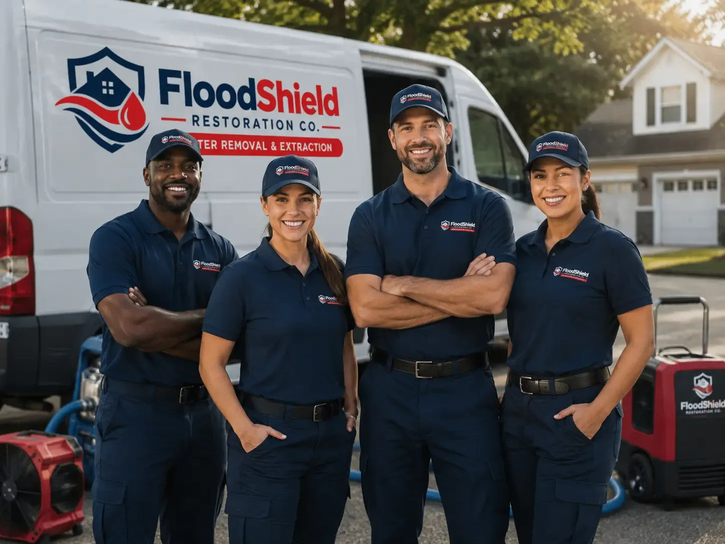 Flood Damage Restoration company in Townville, PA